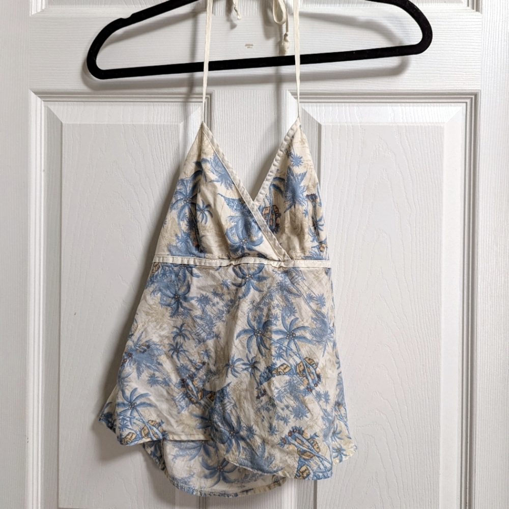 Vintage 00's Lilu Halter Top Dead stock